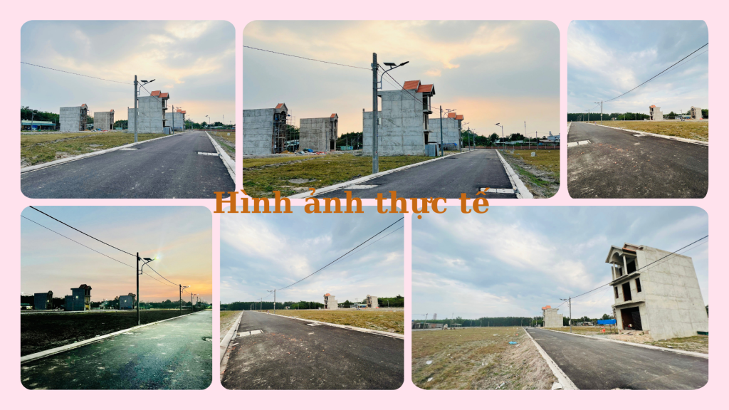 Hình ảnh thực tế đất nền trước cổng sân bay Long Thành