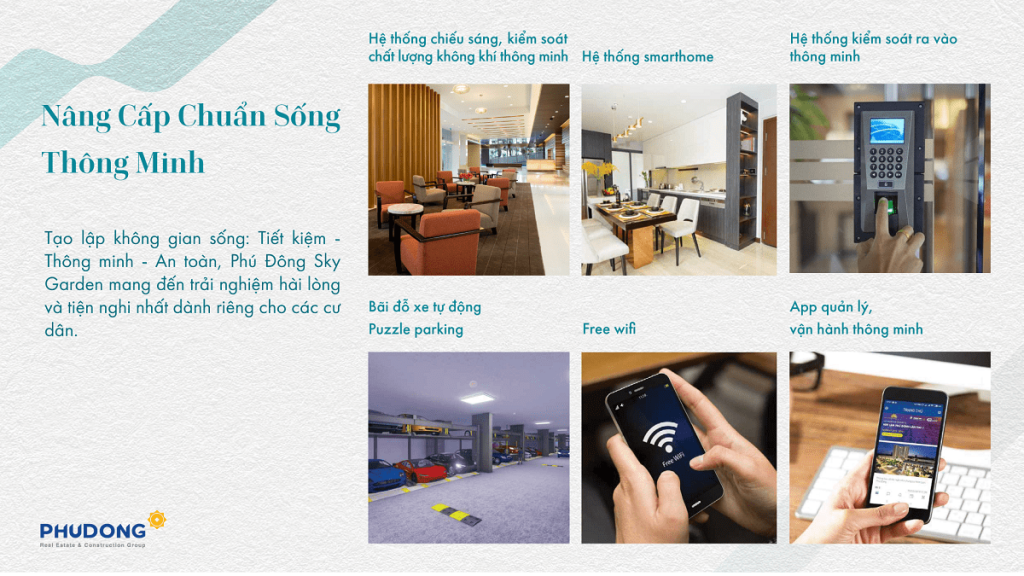 Tiện ích thông minh 4.0 đưa vào Căn hộ