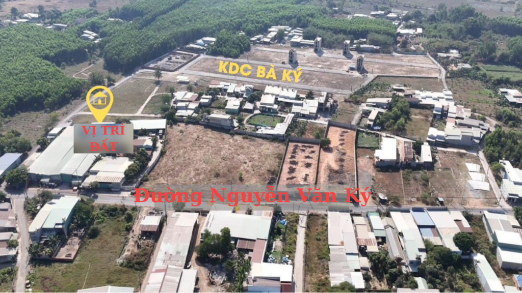 Vị trí cách đường Nguyễn Văn Ký 50m