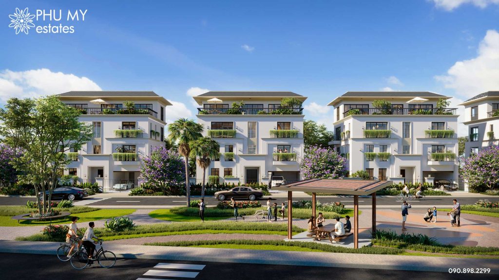 Thiết kế biệt thự Phú Mỹ Estates
