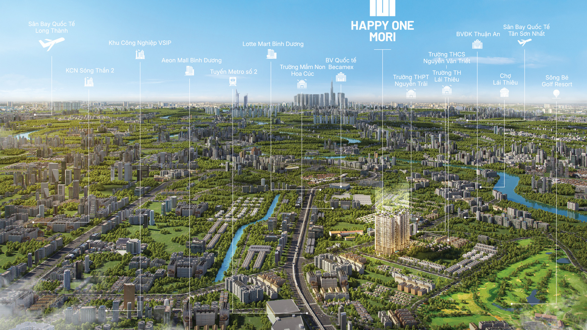 7 điểm đáng chú ý về dự án chung cư Happy One Mori