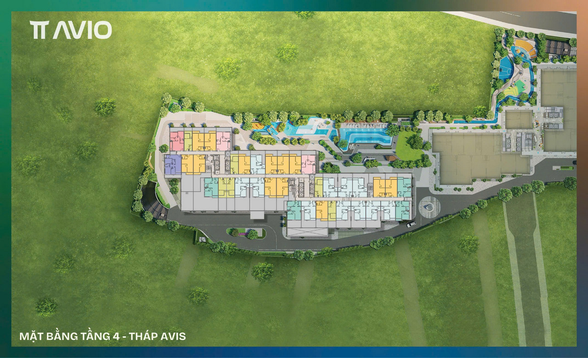 Mặt bằng dự án căn hộ chung cư TT AVIO 3