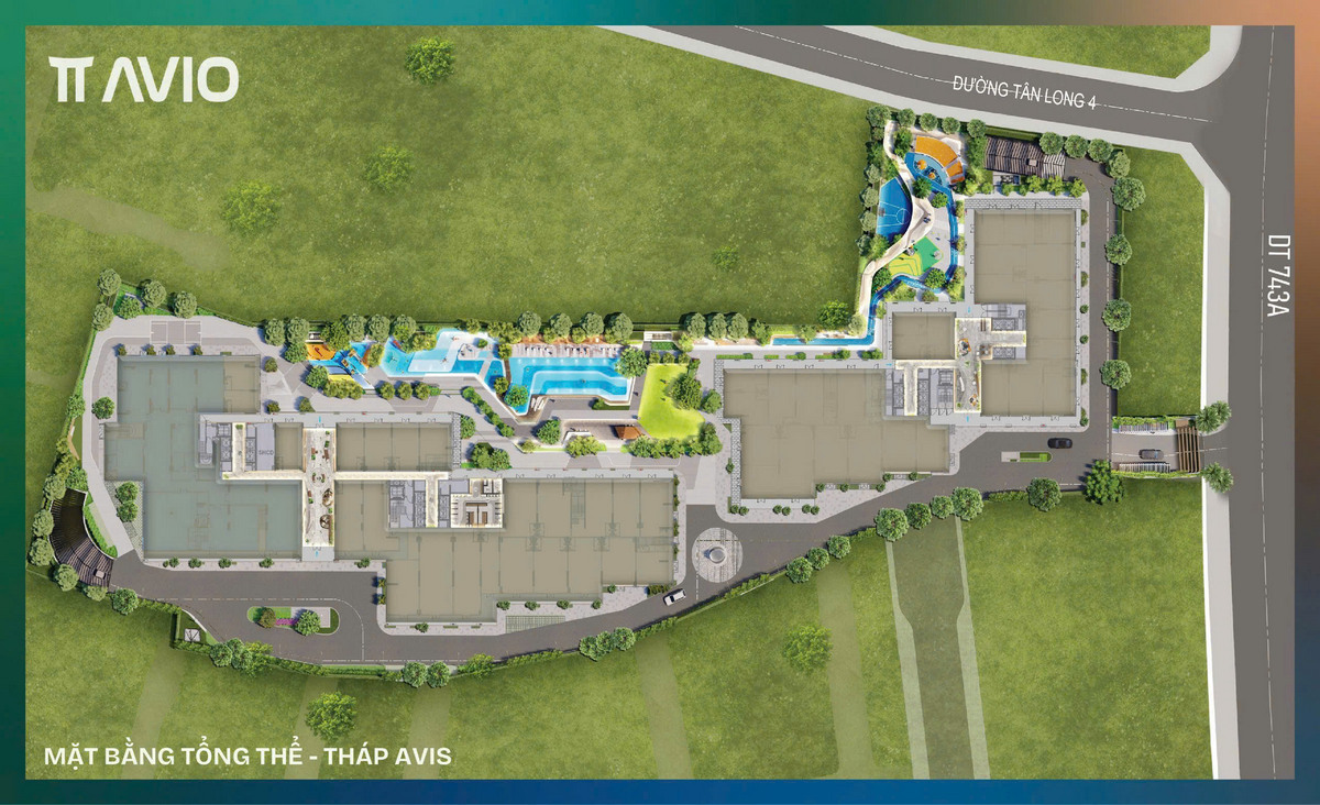 Mặt bằng dự án căn hộ chung cư TT AVIO 1