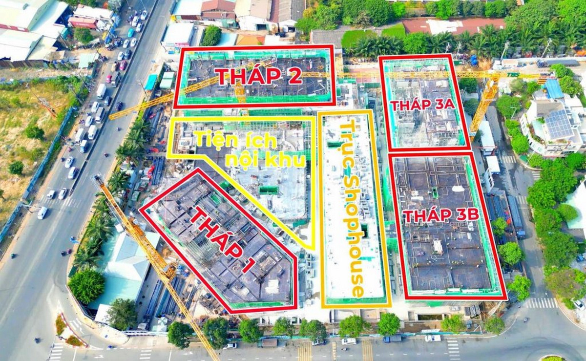 Mặt bằng dự án chung cư chung cư Green Tower – Quy hoạch tinh tế, tối ưu không gian sống hiện đại 2