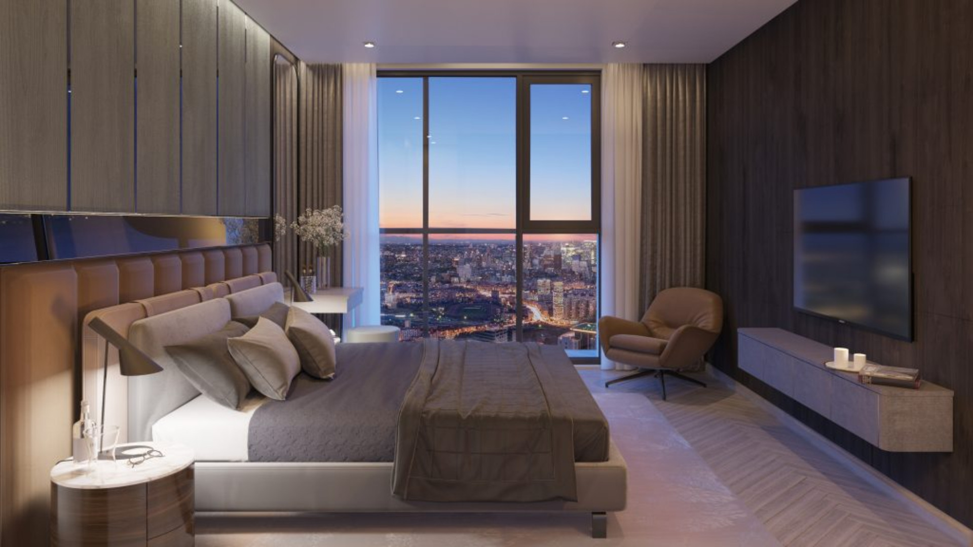 Căn hộ mẫu thiết kế tinh tế - sang trọng