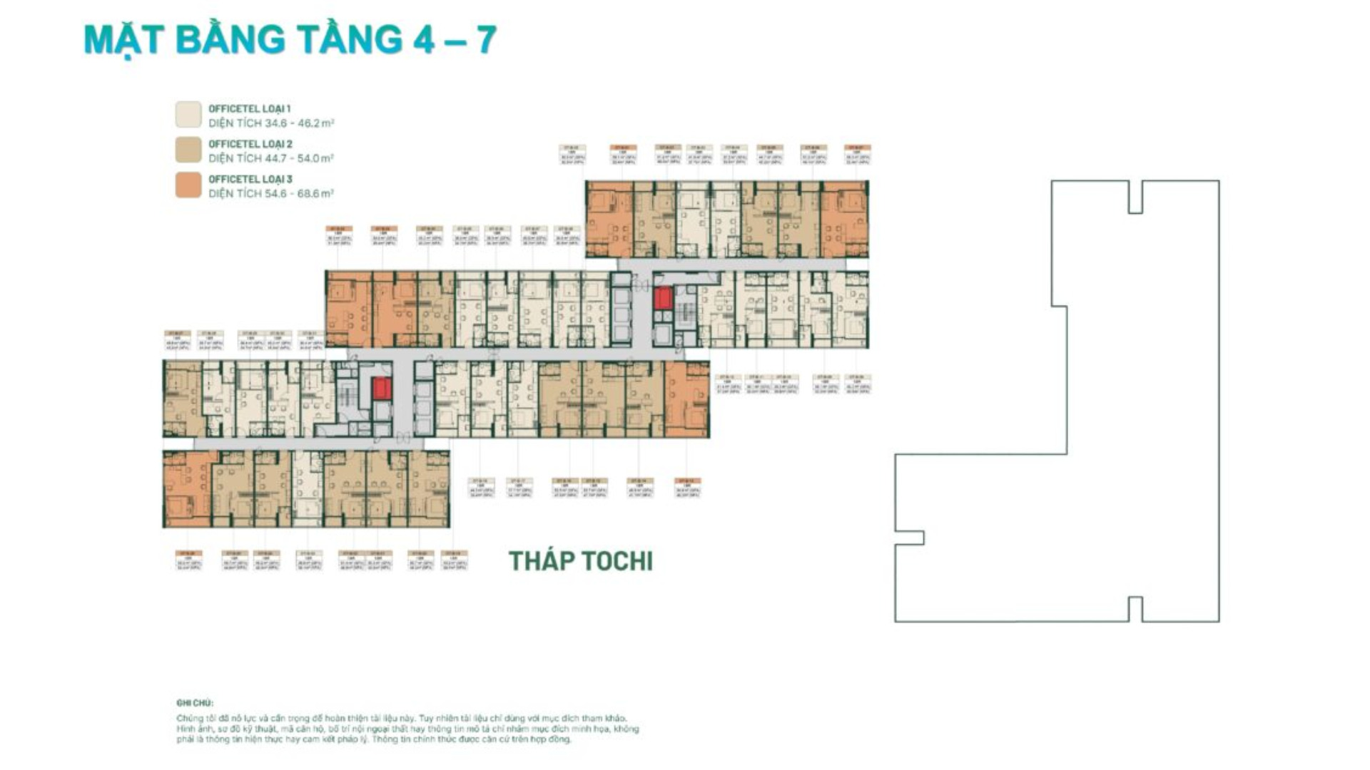 Mặt bằng và thiết kế căn hộ 1